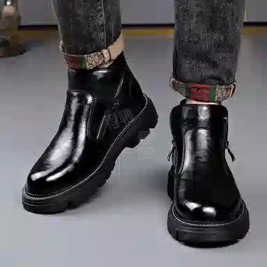 罗蒙 英伦时尚潮流 短靴 男款