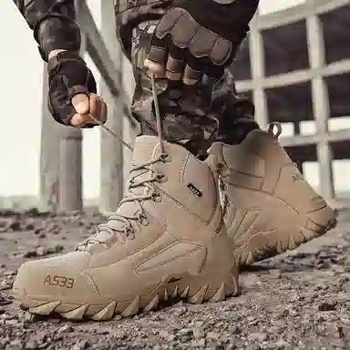 酷丁 牛剖层革 保暖 加绒 短筒 雪地靴 男女同款