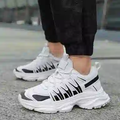 酷丁 合成革 厚底舒适休闲运动 防滑透气 低帮 老爹鞋 男款