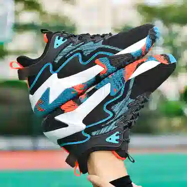 BIANSULONG High-Top Basketball Shoes Black White