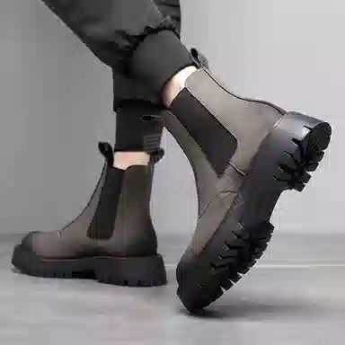 Lunmadeng Chelsea Boots Grey