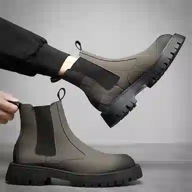 Lunmadeng Chelsea Boots Grey