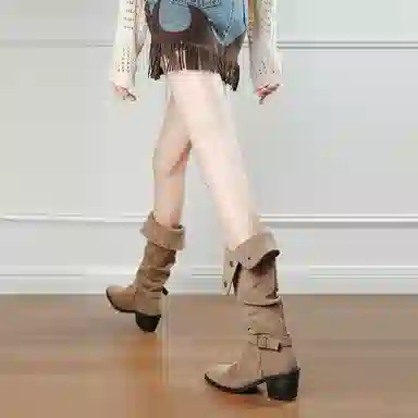 FOXER High Boots Khaki