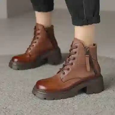 D:FUSE SCANDINAVIA Brown Winter Boots
