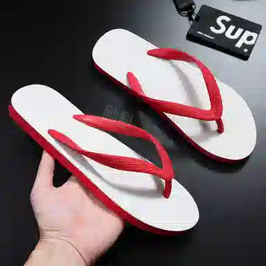TAFN Flip Flops Red