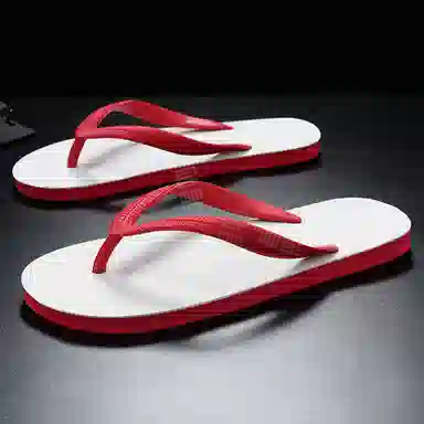 TAFN Flip Flops Red