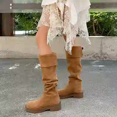 Yeezy Reezy Suede High Boots