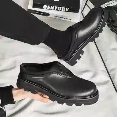 FAPAI Casual Slippers Black