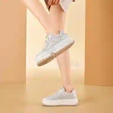 酷丁 百搭时尚潮流休闲运动 防滑耐磨轻便 低帮 板鞋 女