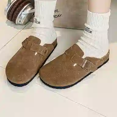 LUOMAIKE Classic Rubber Sole Slides