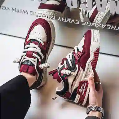 SUPEREDGE Low-Top White Red