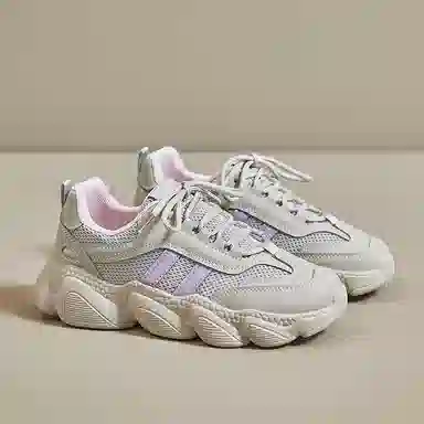 卜吉熊 时尚百搭潮流简约 老爹鞋 女