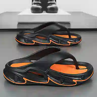 俞兆林 踩屎感简约舒适百搭人字拖鞋 男女同款