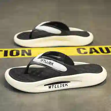 泰和源 简约 时尚百搭日常 防磨人字拖鞋 男款