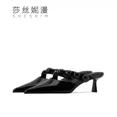 莎丝妮漫 气质温柔 简约大方 防滑防磨包头拖鞋 女款