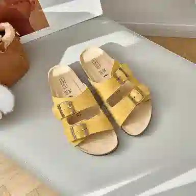 Lanmu Retro Soft Sole Slides