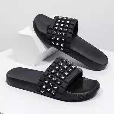 Yimino Quick-Dry Keyboard Slides Black