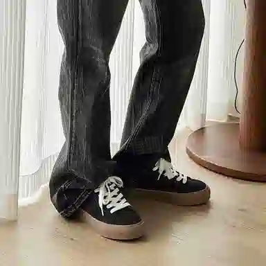 乐乐鱼 简约经典百搭舒适 小众个性 低帮 板鞋 男款