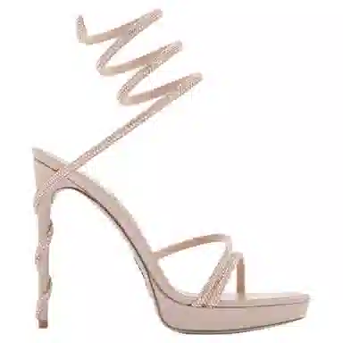 RENE CAOVILLA Margot Nude 12cm