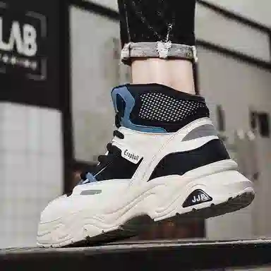 Leather British Style Vintage Fashion Ankle Boots Men