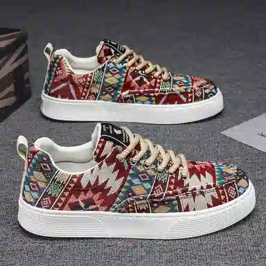 时尚百搭 日常通勤 防滑透气 低帮 板鞋 男款