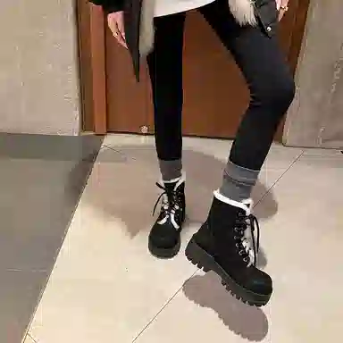 保暖耐磨 小众百搭时尚潮流之选 短筒 雪地靴 女款