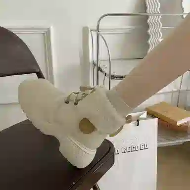 超纤皮 保暖耐磨减震增高防滑 时尚加绒厚底甜美可爱又百搭 短筒 雪地靴 女款