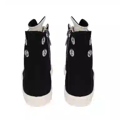 Rick Owens High-Top Sneakers Black