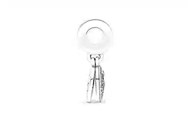 Pandora Moon and Star Pendant Charm Silver