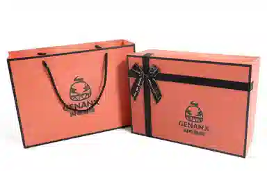 GENANX Interlocking Necklace & Teddy Scarf Set