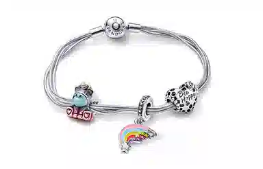 Pandora Rainbow Bracelet Set