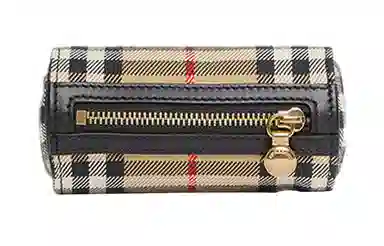 Burberry Vintage Check Barrel Bag