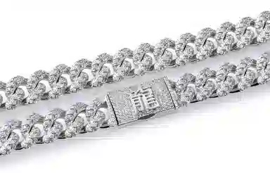 APORRO Dragon Series Cuban Necklace