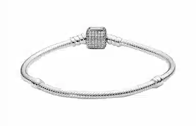 Pandora Moments Snake Chain Bracelet Silver