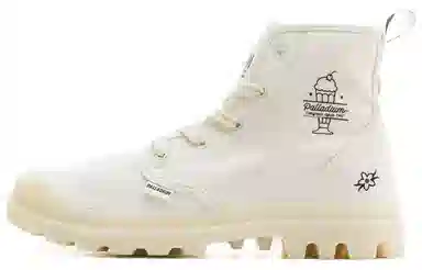 Palladium Pampa Hi Shake White