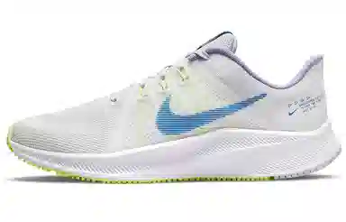 Nike Quest 4 White Blue Yellow