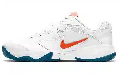 Nike Court Lite 2 White Orange Blue