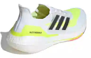 adidas Ultraboost 21 Fluorescent Yellow White