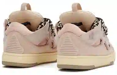 Lanvin Curb leather curb sneakers