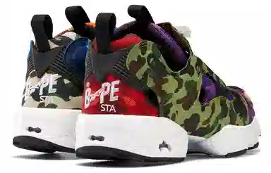 A BATHING APE x Reebok Instapump Fury "Multi-Camo"