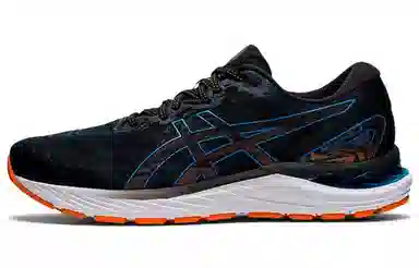 Asics Gel-Cumulus 23 Black Blue 4E