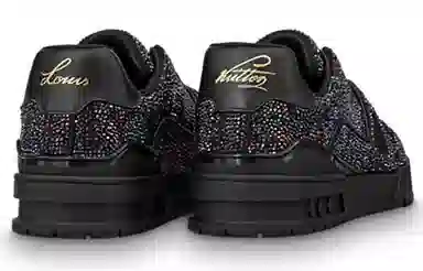 Louis Vuitton Trainer Black Starry