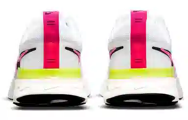 Nike React Infinity Run Flyknit 2 White Black Pink