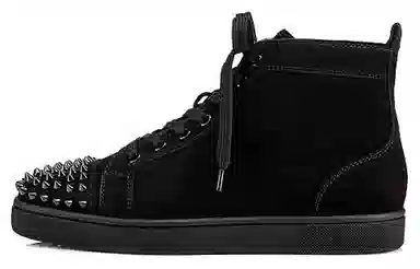 Christian Louboutin Lou Spikes High-Top Black