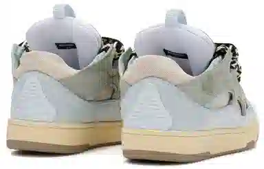 Lanvin Curb Leather Sneakers