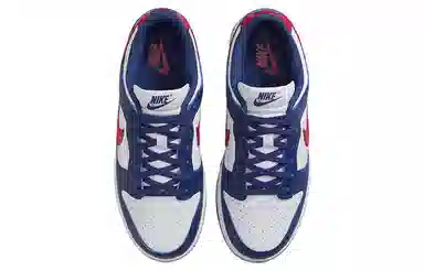 Nike Dunk Low "White and University Red"