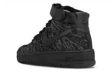 Nike Air Force 1 Flyknit High Black