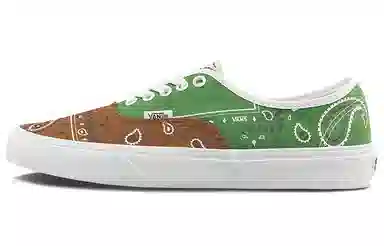 Vans Authentic Paisley Brown Green