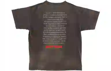 SAINT Mxxxxxx x Denim Tears SS22 Brown T-Shirt