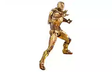 Hot Toys Iron Man Mark 21 Gold 20th Anniversary MMS586